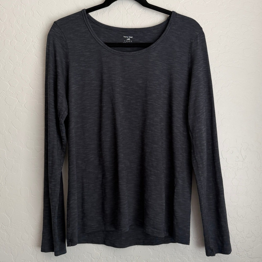 Toad & Co Women's Long Sleeve Shirt Gray Large
